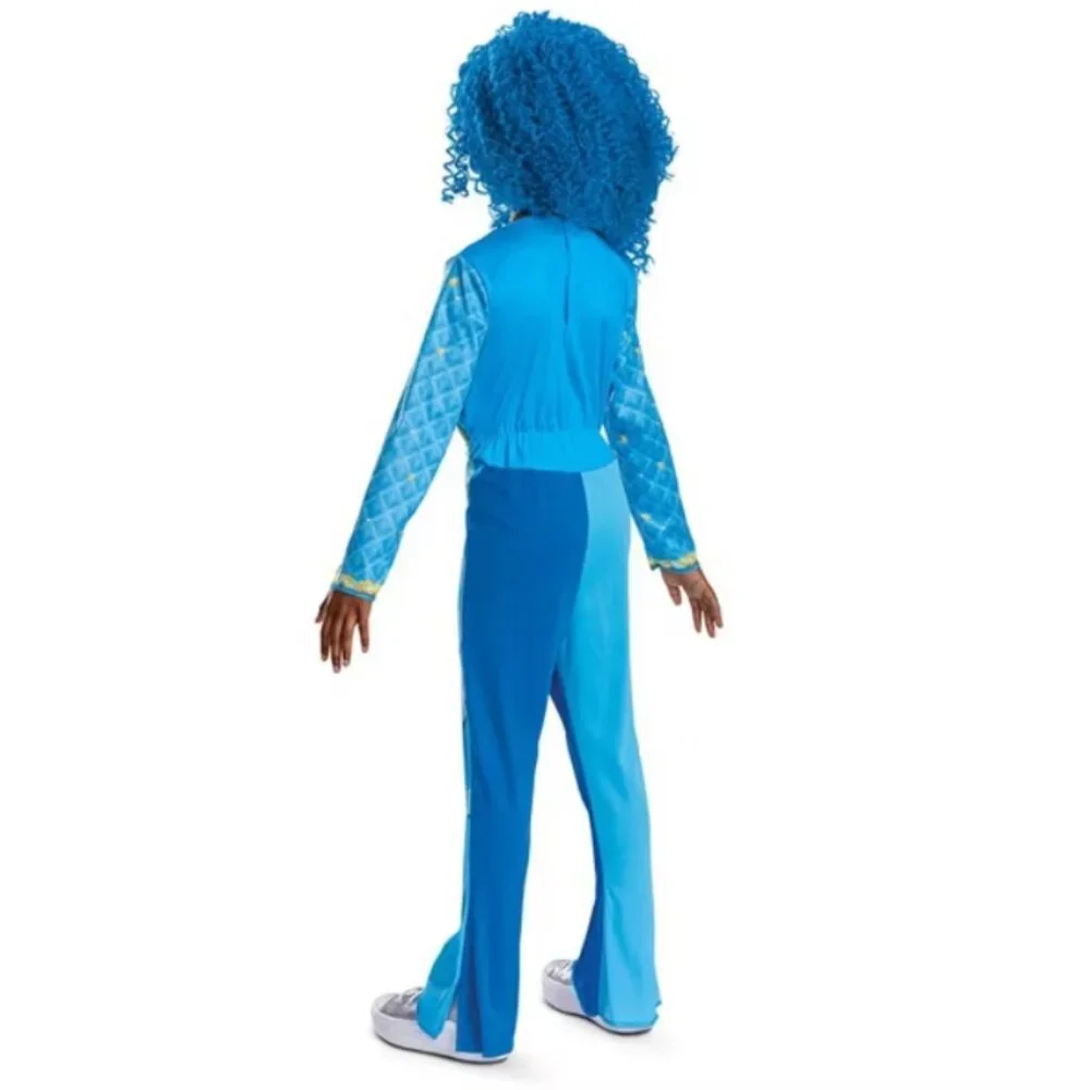 Descendants Chloe Halloween Costume 10/12 Jumpsuit Disney Kids Girls